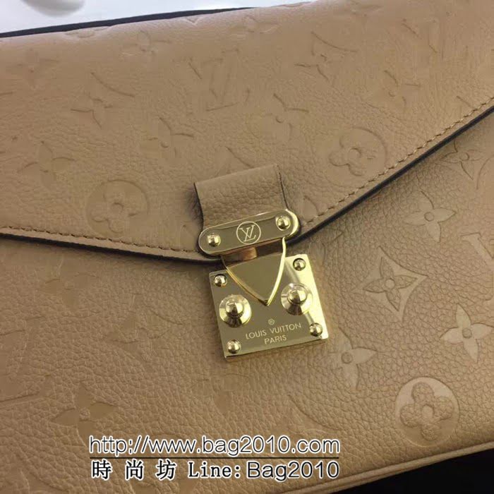 路易威登LV頂級原單Pochette Metis手袋 M41487杏色斜挎包 YDH1598